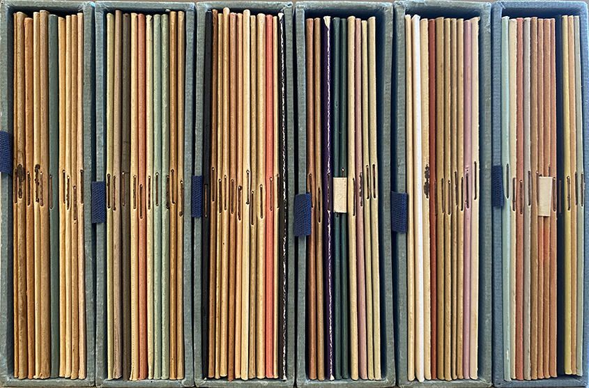 Poquettes-volantes-62volumes Daily-Bul, l'ensemble des poquettes volantes